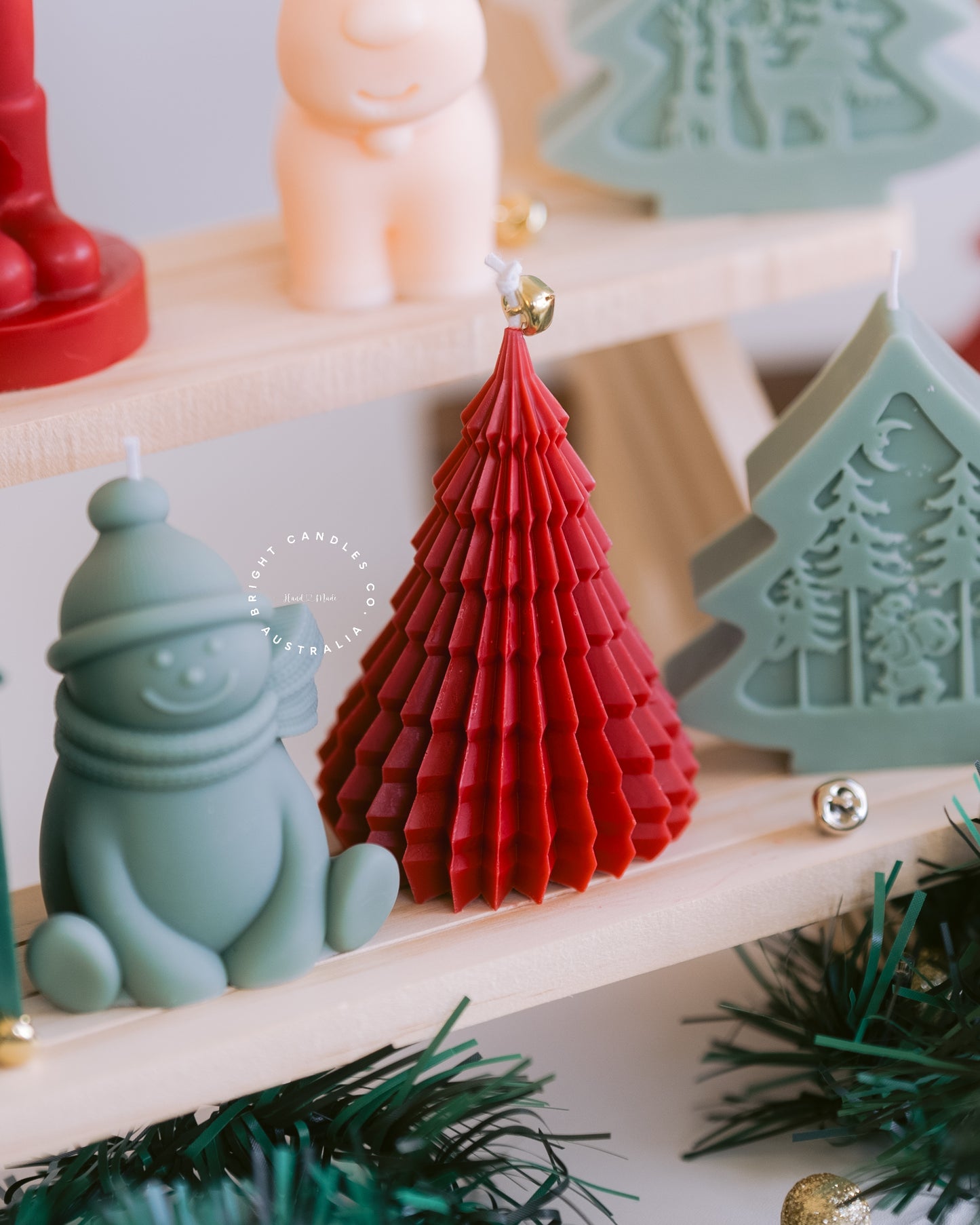 Christmas Pine Tree Candle