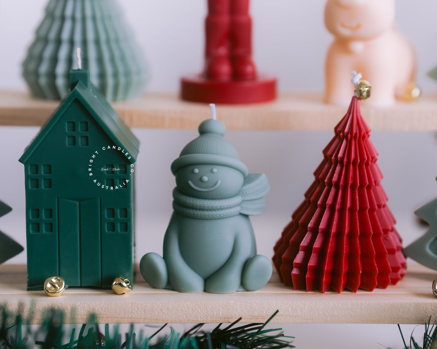 Christmas Pine Tree Candle