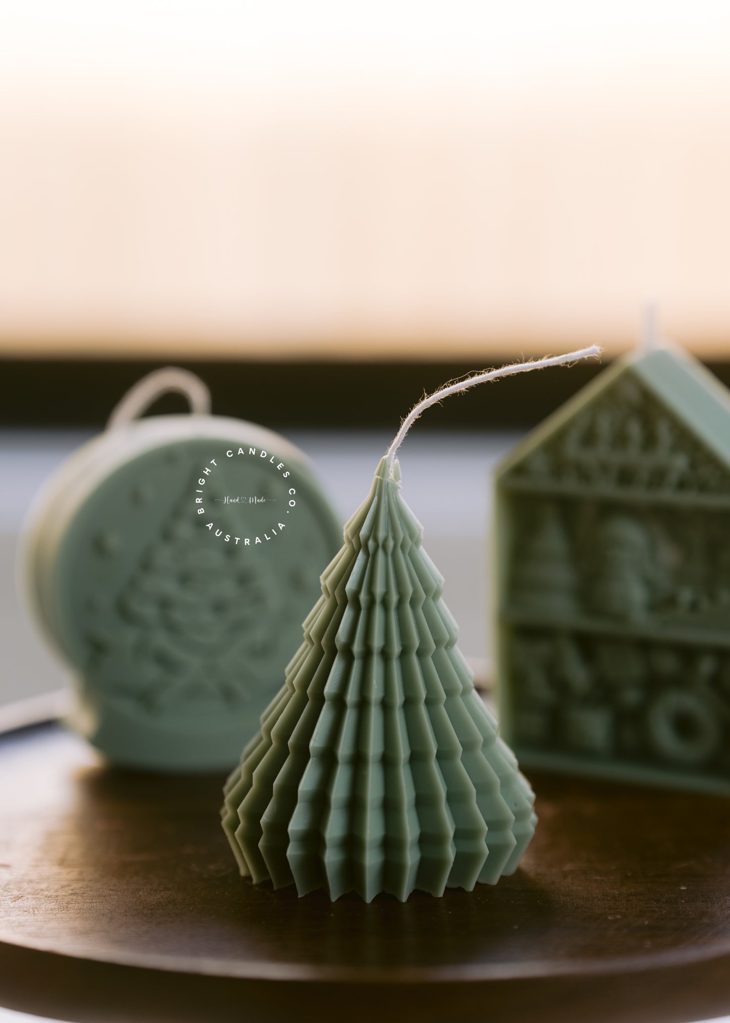 Christmas Pine Tree Candle