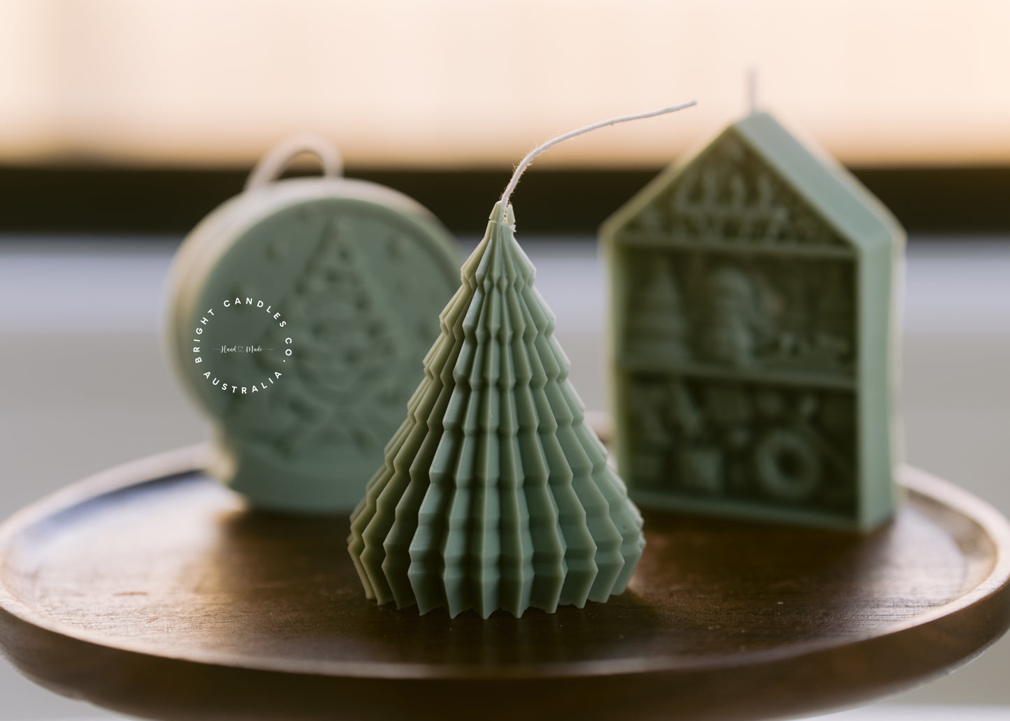 Christmas Pine Tree Candle
