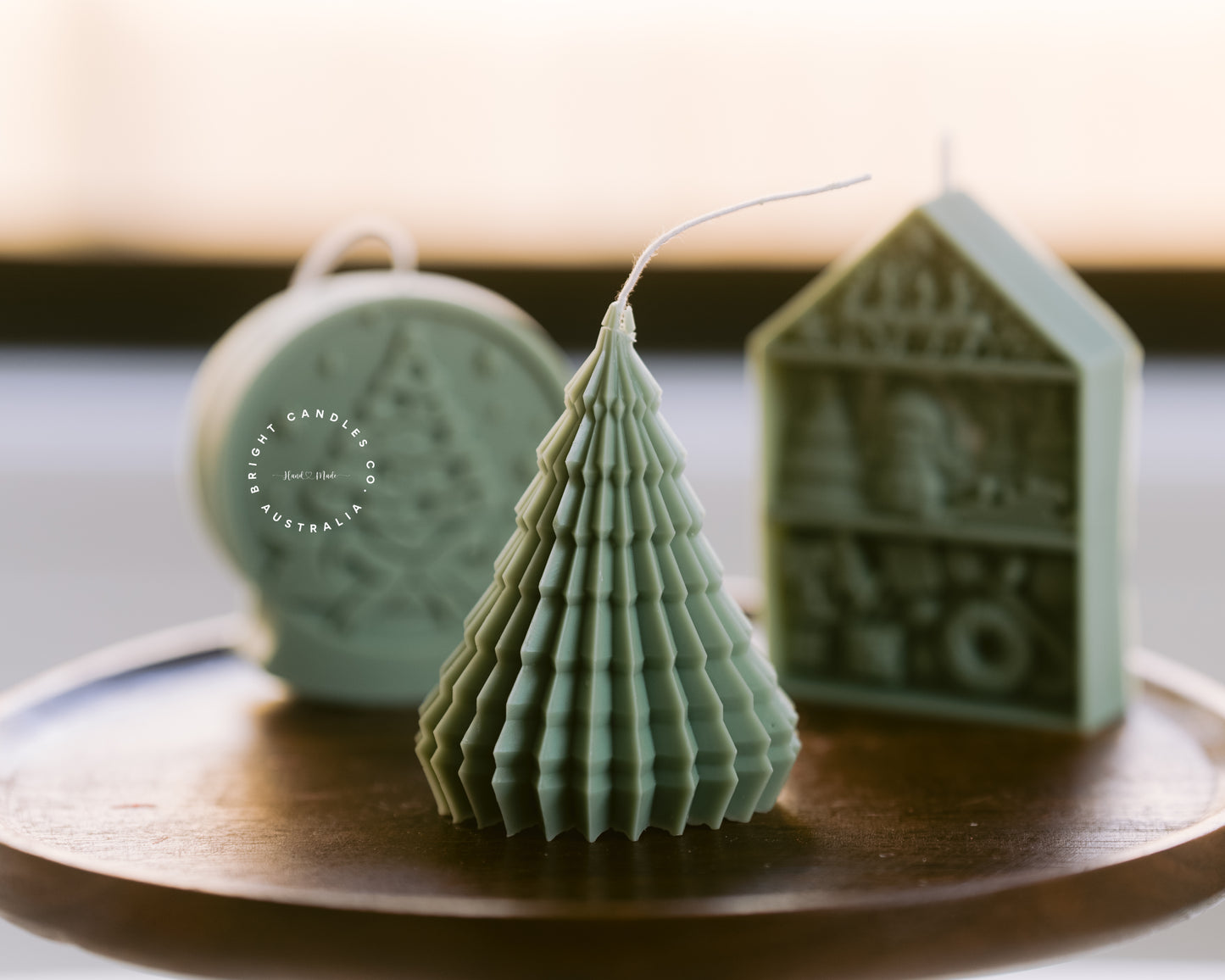 Christmas Pine Tree Candle