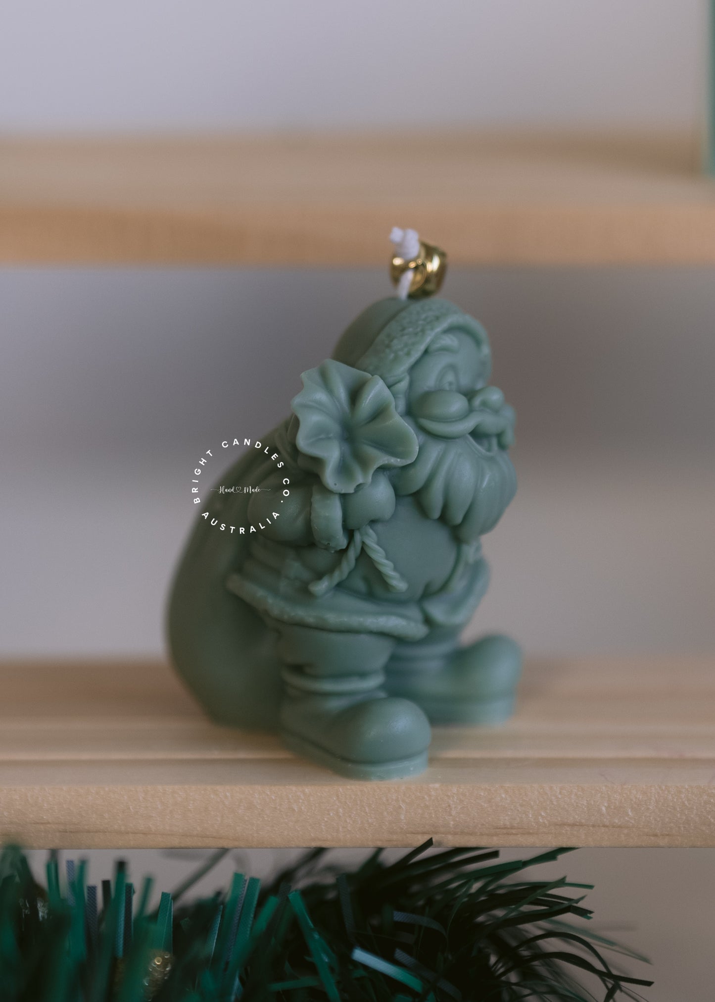 Christmas Santa Candle