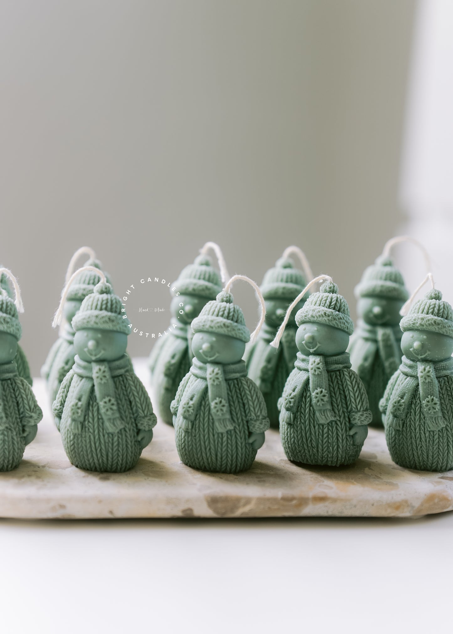 SNOW MAN CANDLE | Christmas Candle