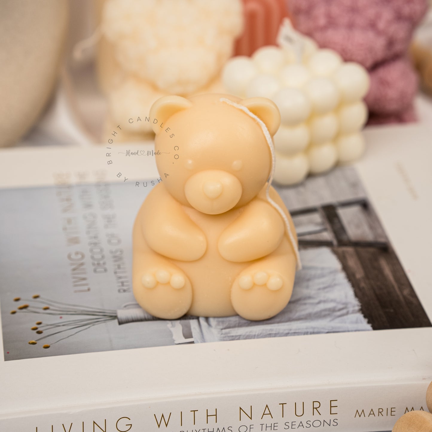 Teddy Bear Candle