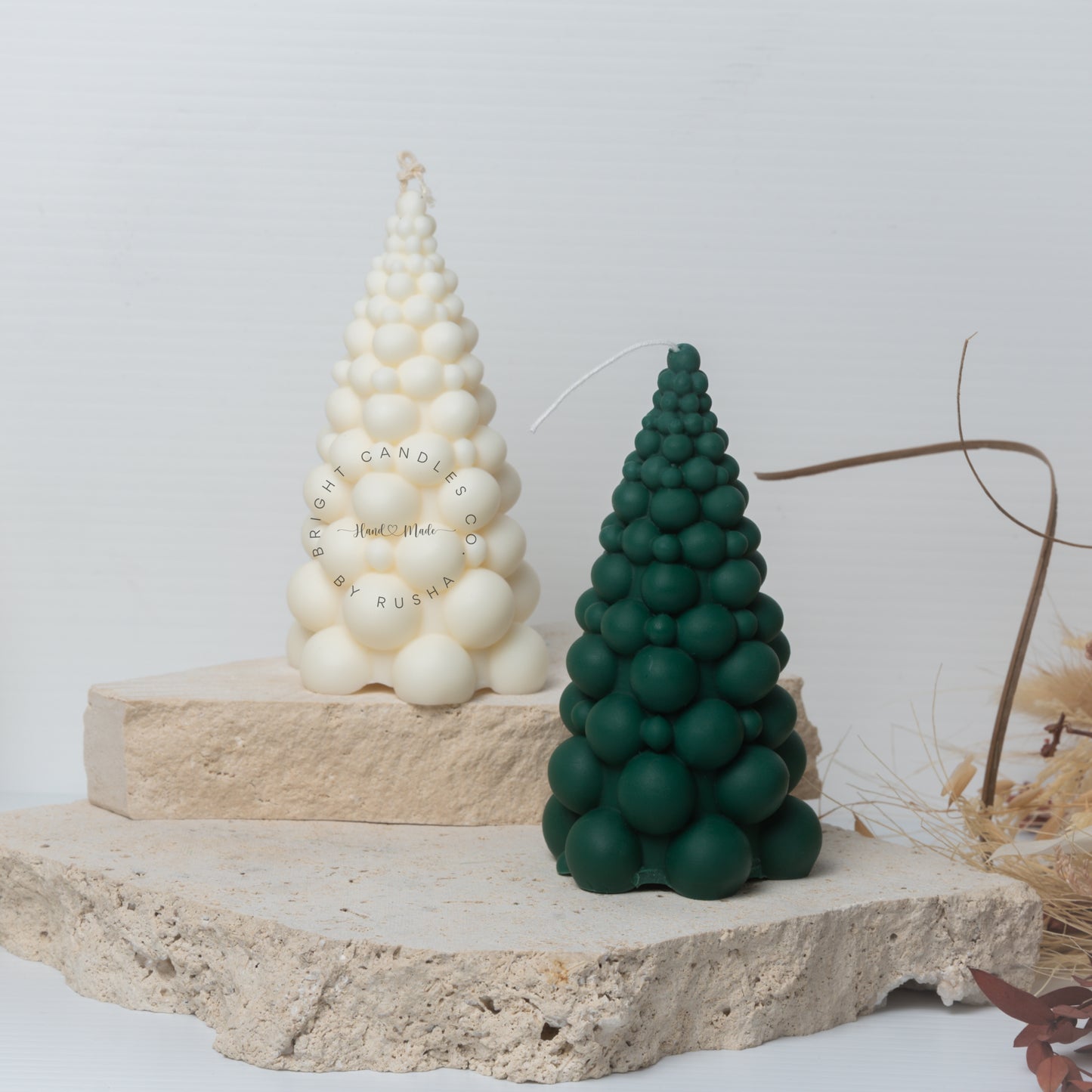 Frosty Pine | Christmas Tree Candle