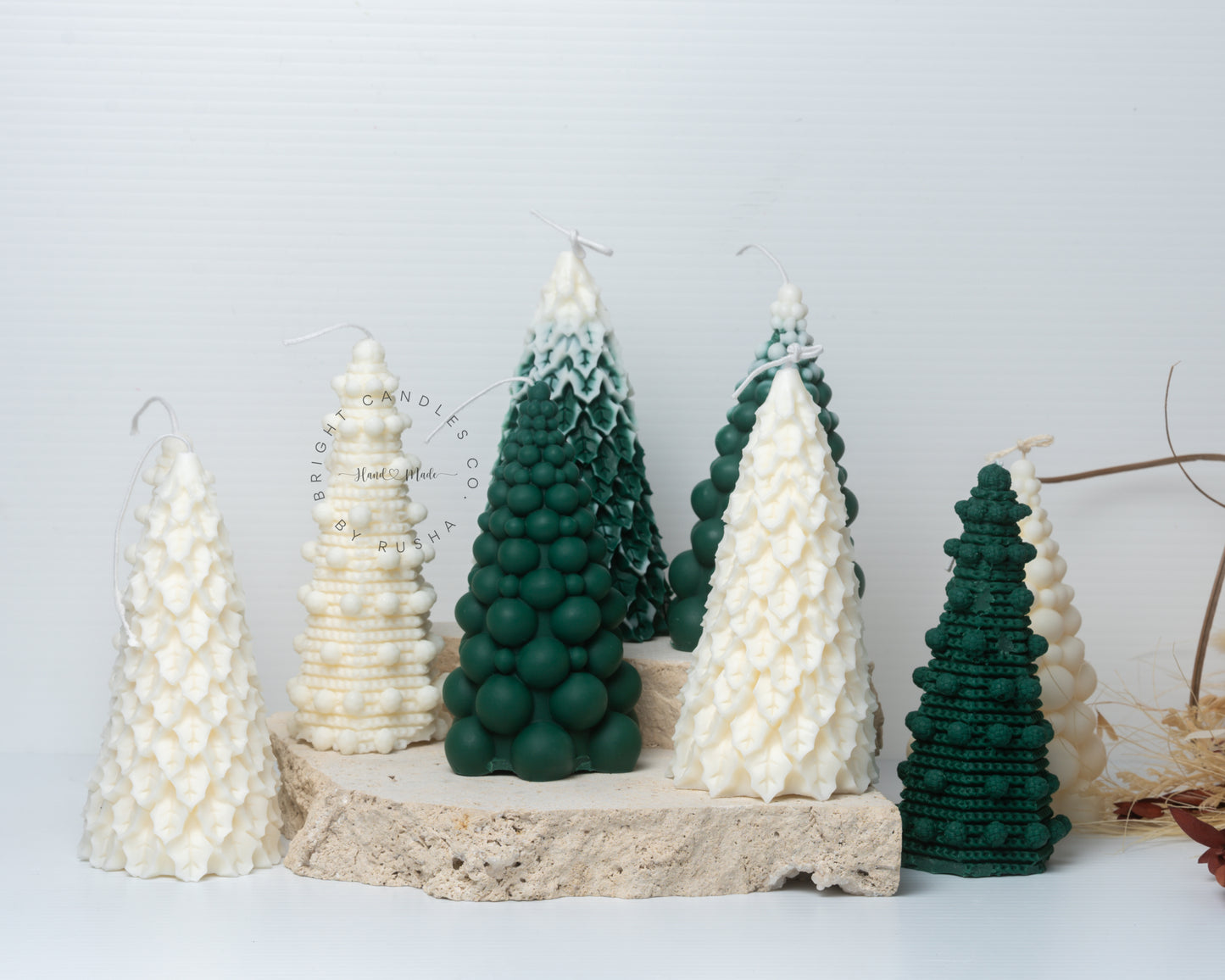 Frosty Pine | Christmas Tree Candle