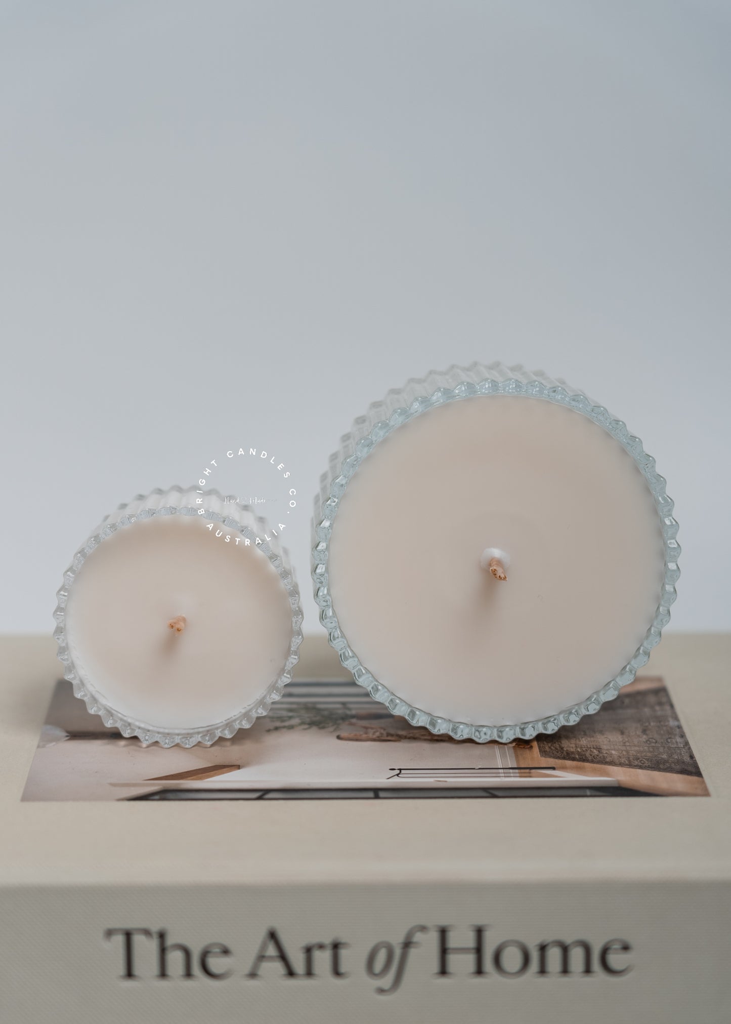 Large Ribbed Carousel Candle (Copy)