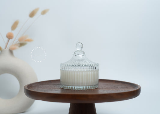 Large Ribbed Carousel Candle (Copy)