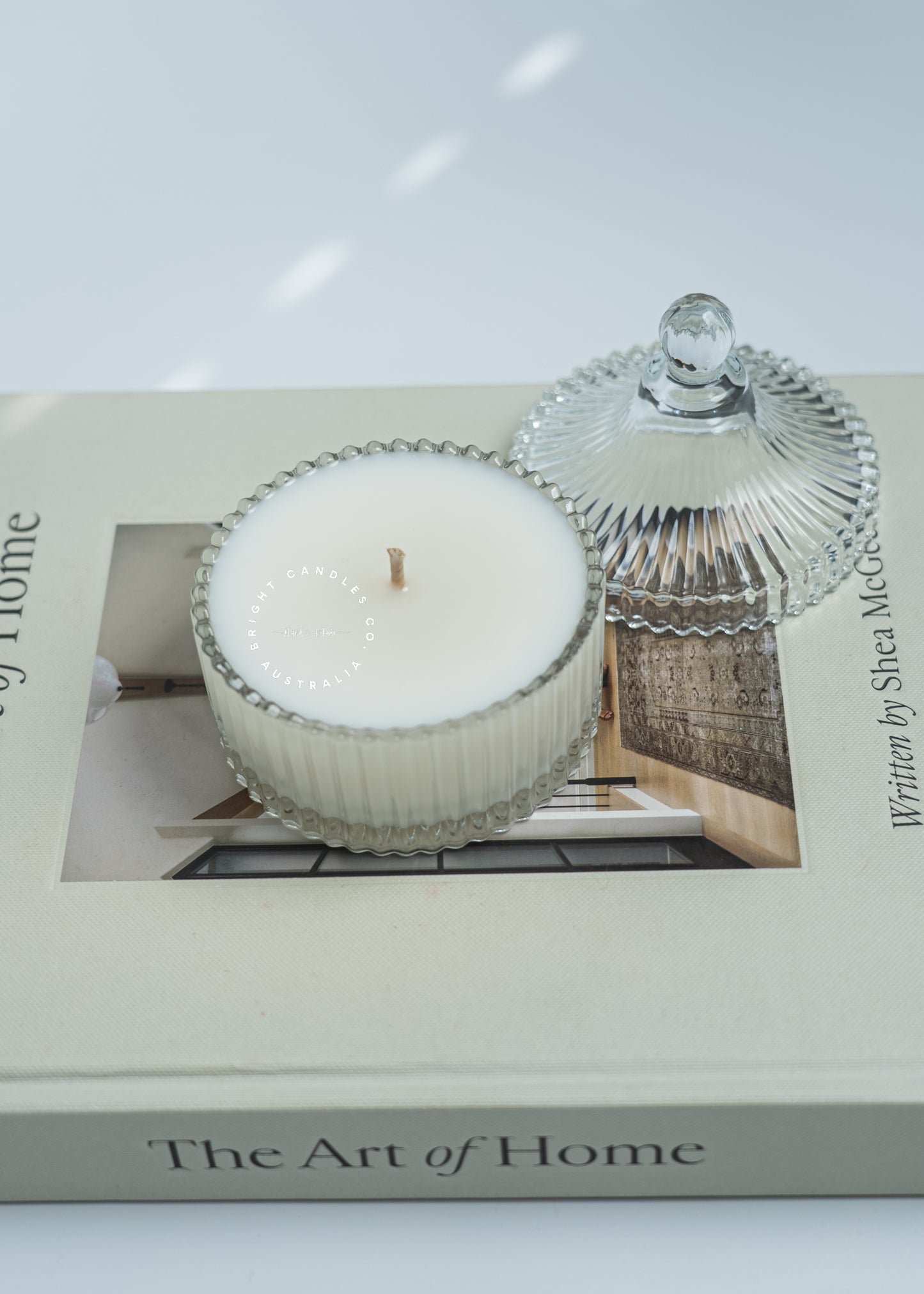 Large Ribbed Carousel Candle (Copy)